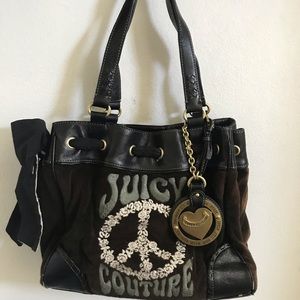 Juicy Couture Peace Sign DayDreamer Bag